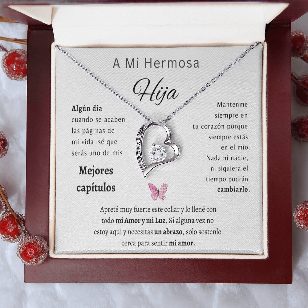 Collar de amor Eterno- A mi Hermosa hija