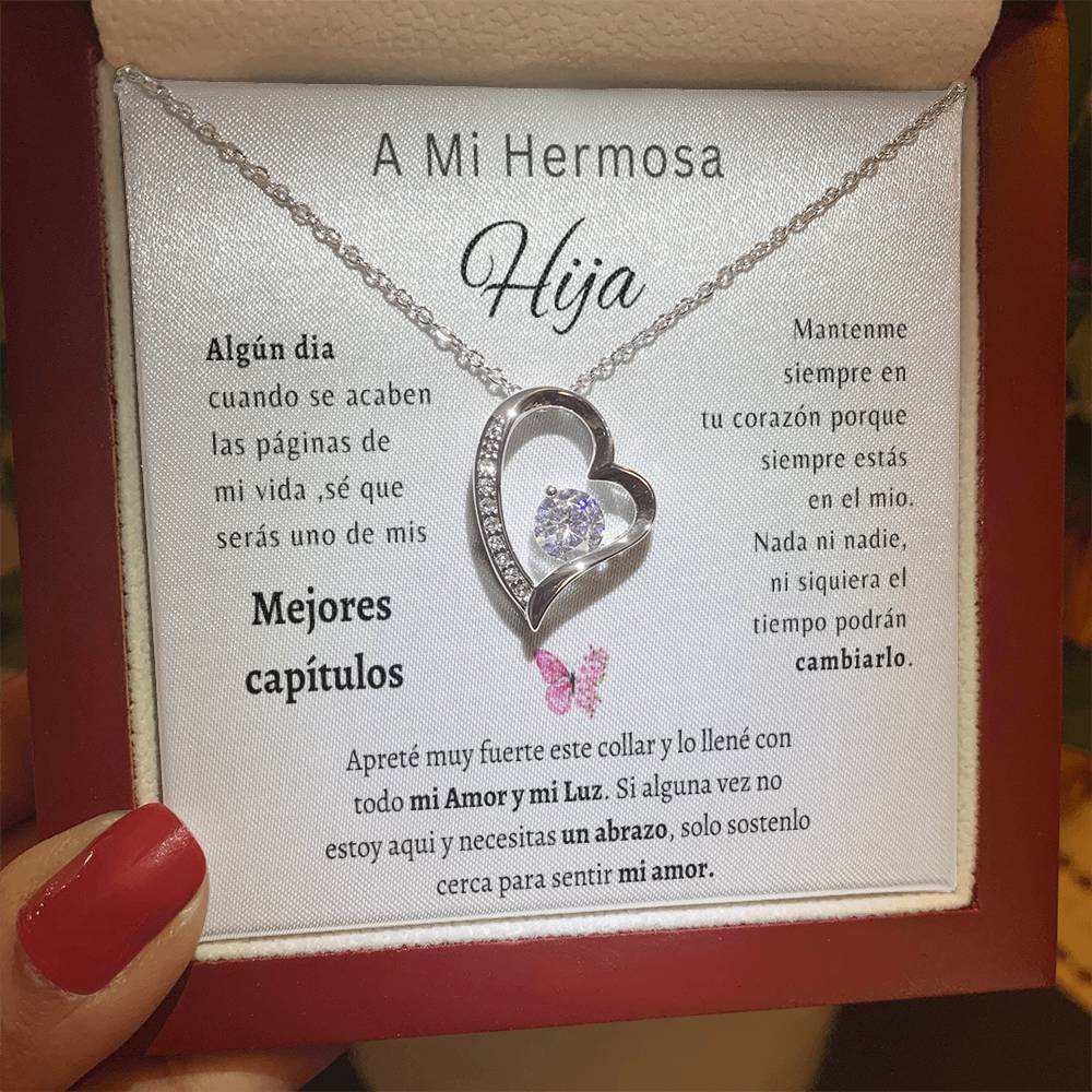 Collar de amor Eterno- A mi Hermosa hija