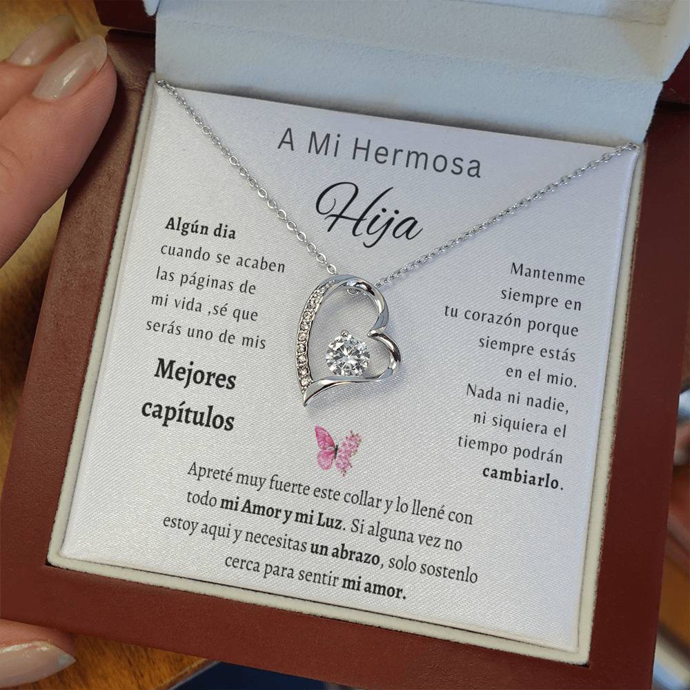 Collar de amor Eterno- A mi Hermosa hija