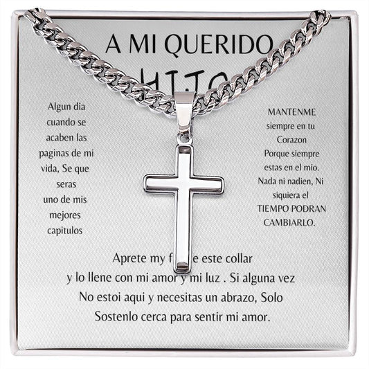 A Mi Querido Hijo - Cross Necklace