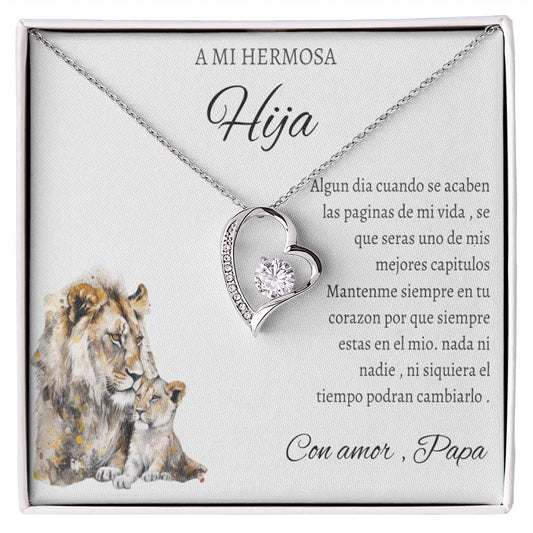 A Mi Hermosa Hija - Collar De Amor