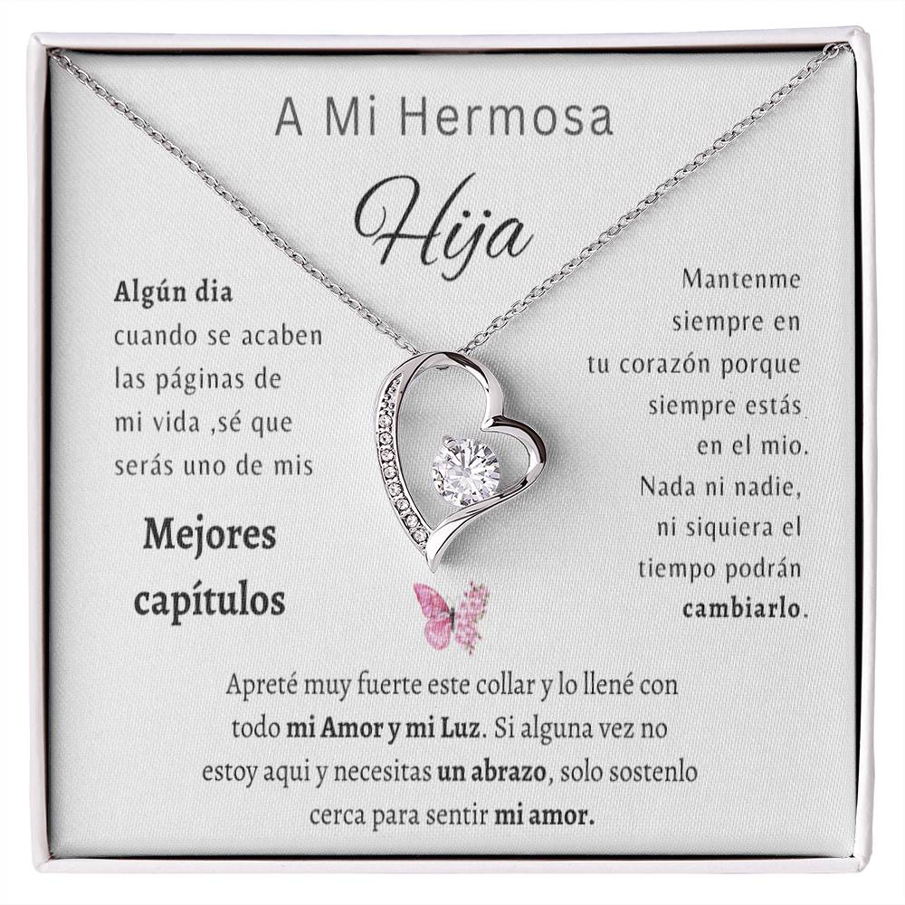 Collar de amor Eterno- A mi Hermosa hija