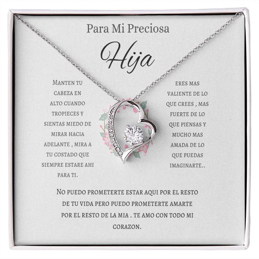 Para Mi Preciosa Hija Forever Love Collar