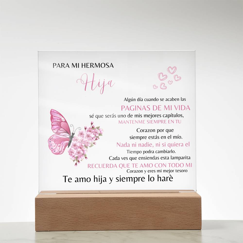 Para mi Hermosa Hija - Cree un recuerdo memorable