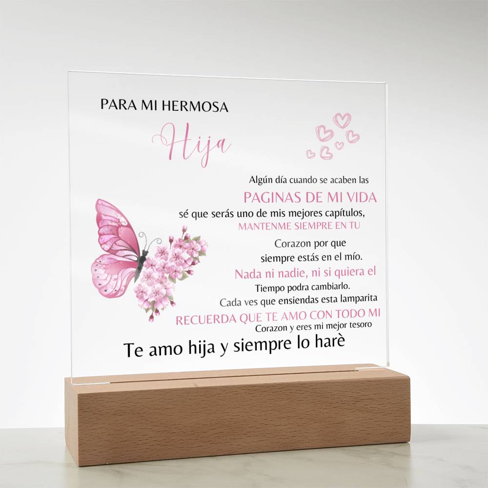 Para mi Hermosa Hija - Cree un recuerdo memorable